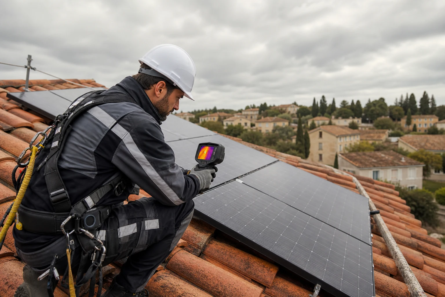 Inspection thermique de modules photovoltaïques